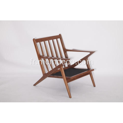 Chaises Selig Z en tissu à structure en bois